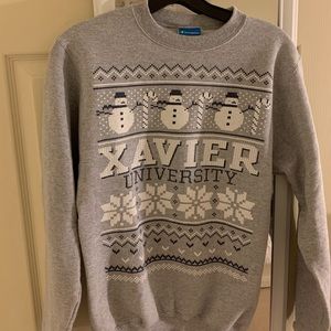 champion xavier university crewneck